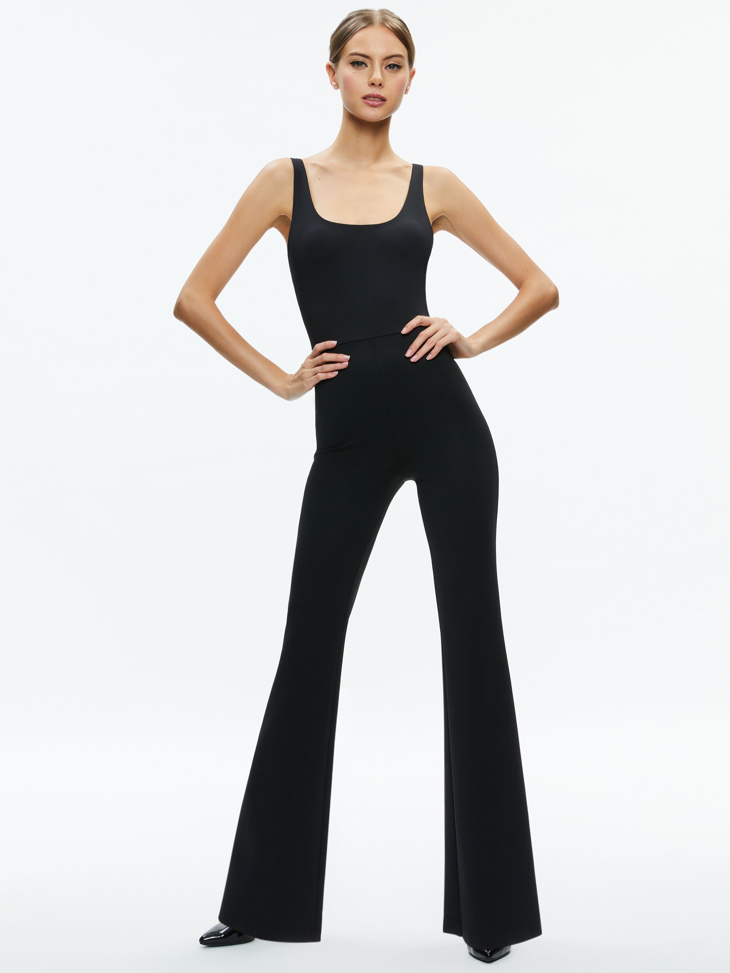 CORTES CATSUIT-Black-ALICE + OLIVIA