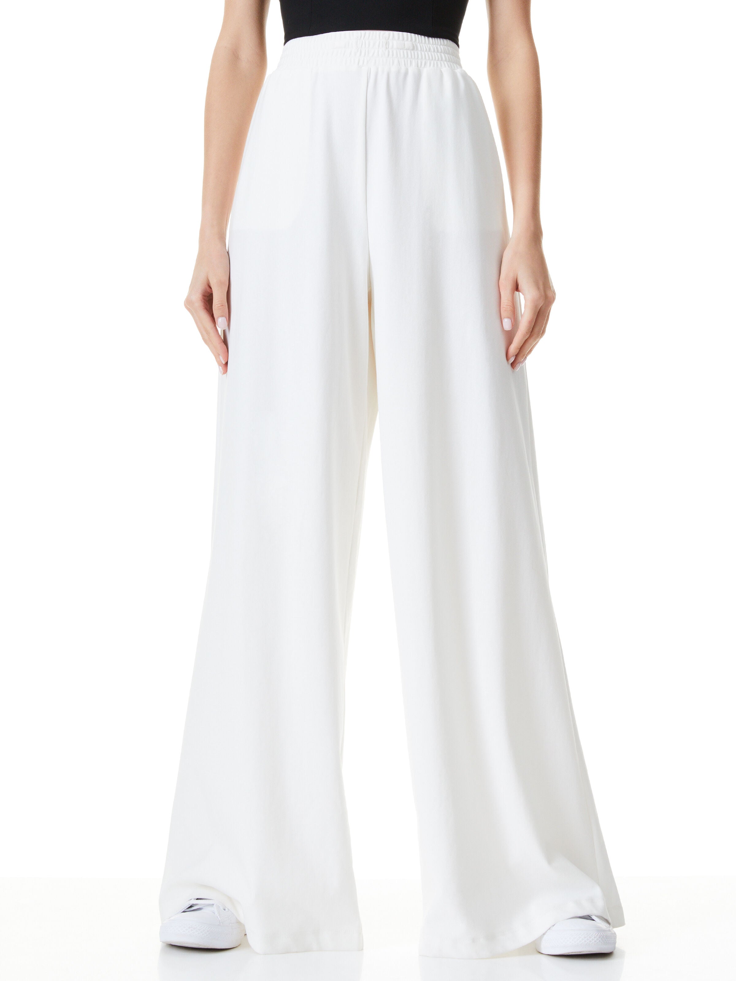 KENLEY PALAZZO PANT-Black-ALICE + OLIVIA