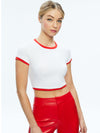 T-SHIRT COURT-ALICE + OLIVIA