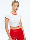 T-SHIRT COURT-ALICE + OLIVIA