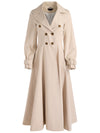 ELLIE TRENCH COAT-LATTE-ALICE + OLIVIA