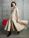 ELLIE TRENCH COAT-LATTE-ALICE + OLIVIA