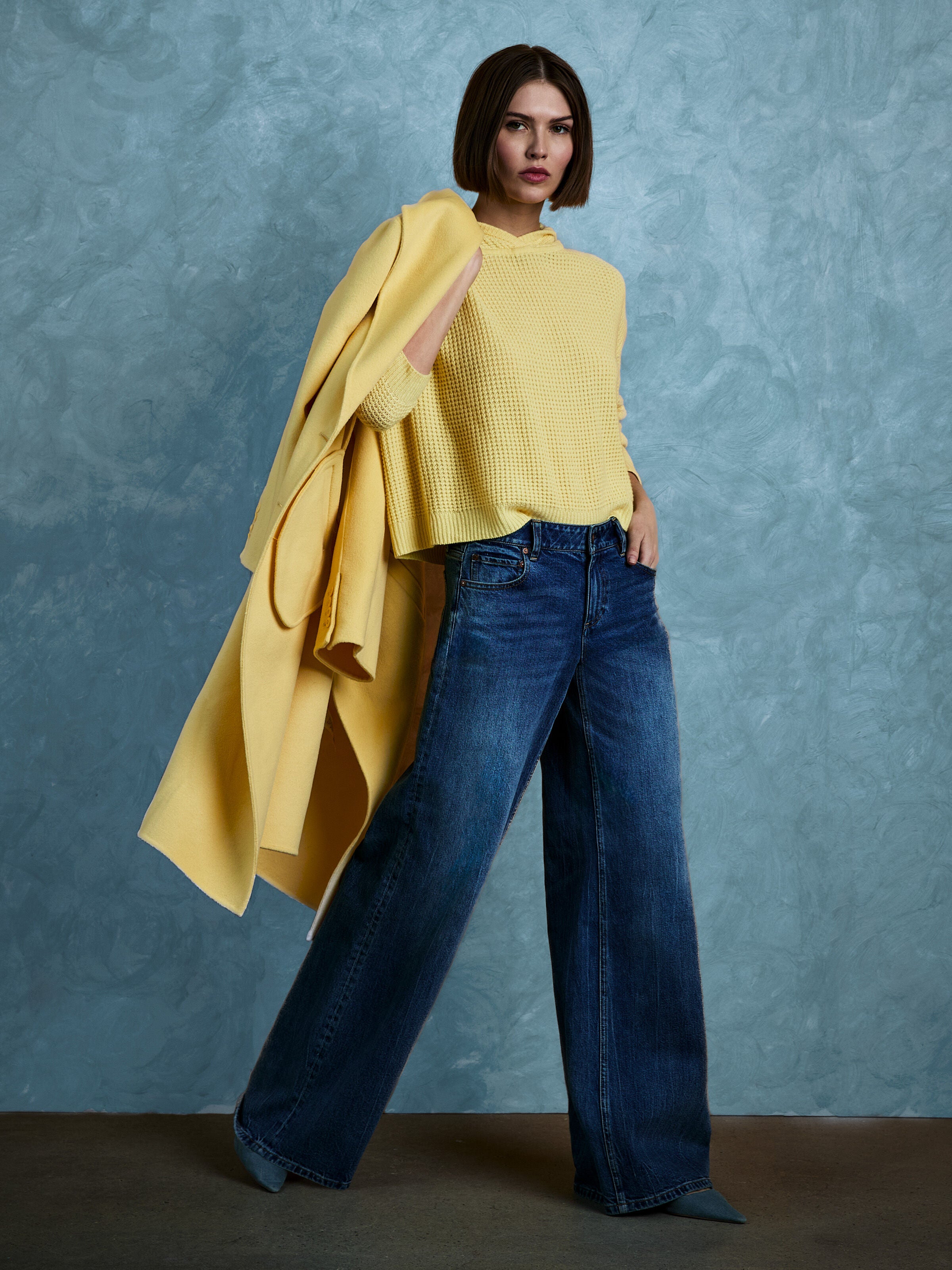 MARCELENE MIDI COAT-BUTTER-ALICE + OLIVIA