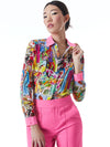 TOP CON ALLACCIATURA WILLA A+O X MOKSHINI-ALICE + OLIVIA