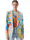 BLAZER CON REVER A TACCA A+O X KIDSUPER DENNY-ALICE + OLIVIA