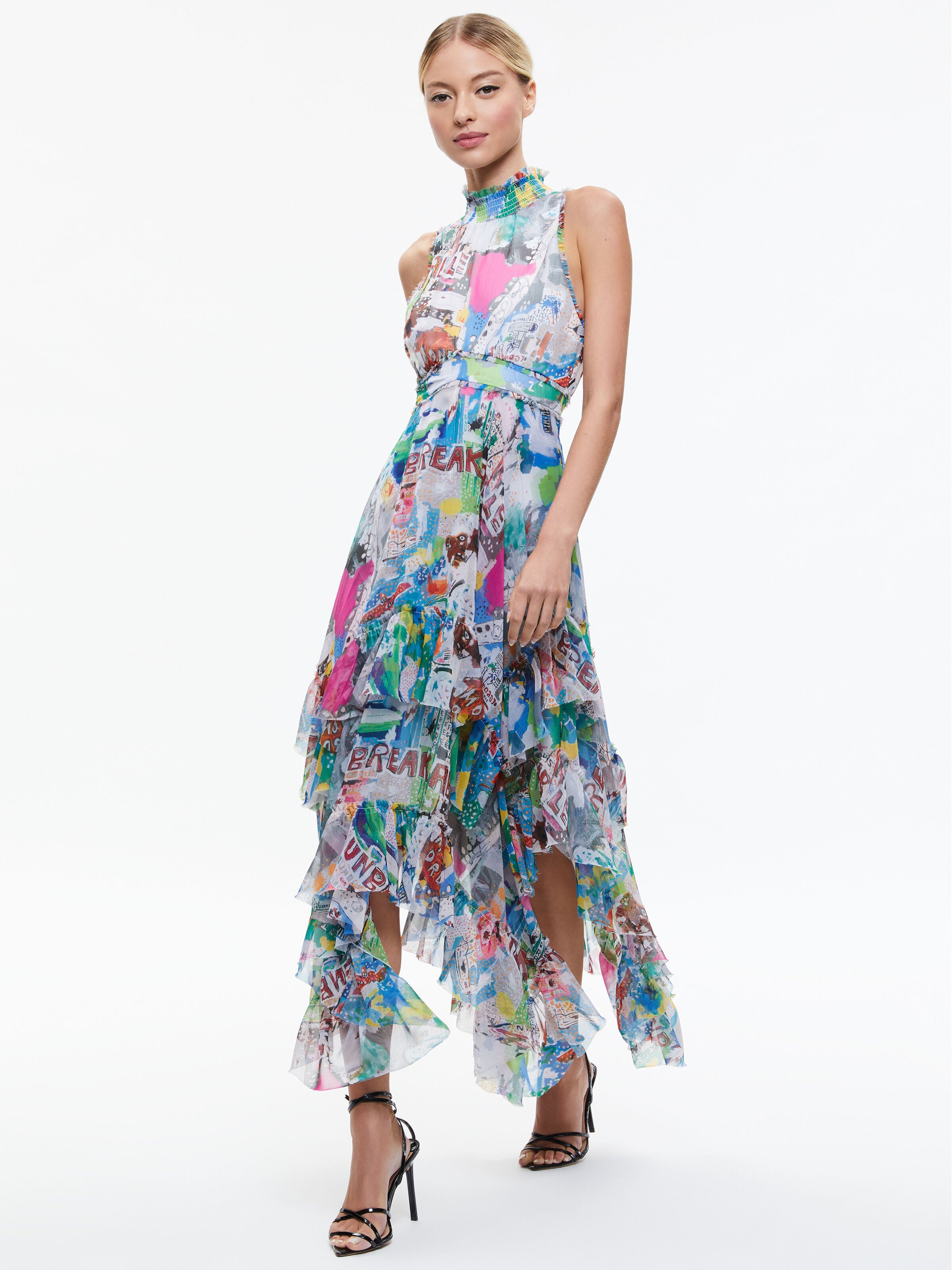 ABITO LUNGO EVELYN A+O X BASQUIAT-ALICE + OLIVIA