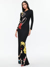ROBE LONGUE DOS NU A+O X TOM WESSELMANN DELORA-ALICE + OLIVIA