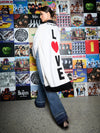 A+O X THE BEATLES BRADFORD MAXI CARDIGAN-ECRU MULTI-ALICE + OLIVIA