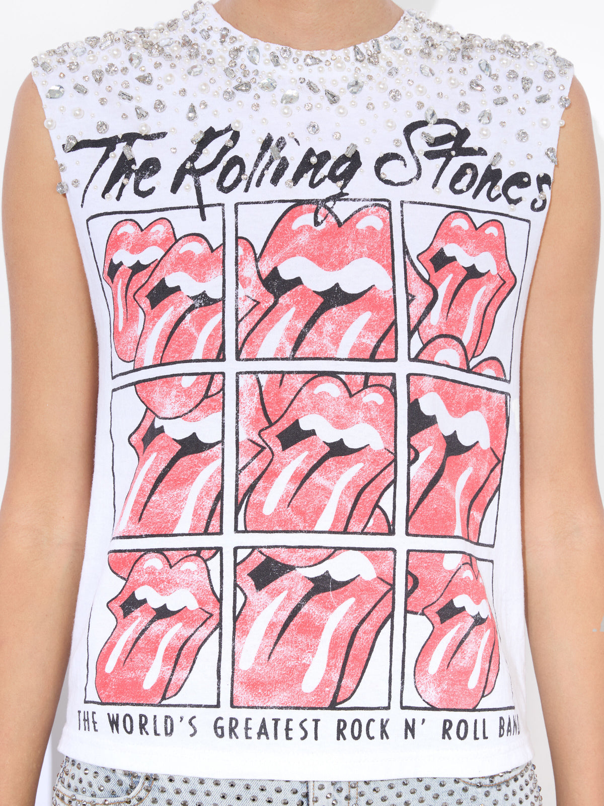 MICAH MUSCLE TANK-OFF WHITE MULTI-ALICE + OLIVIA