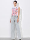 MICAH MUSCLE TANK-OFF WHITE MULTI-ALICE + OLIVIA