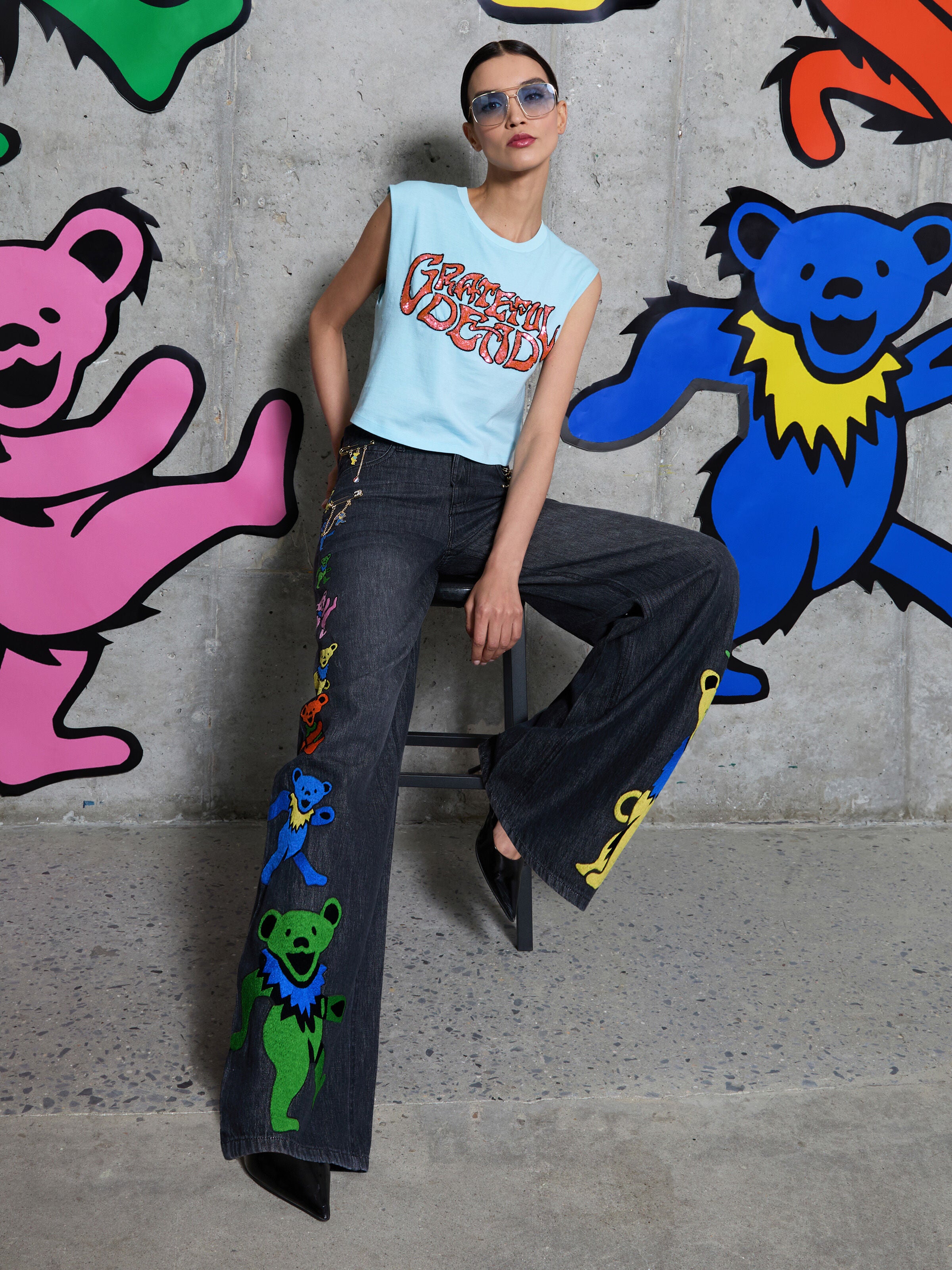 DÉBARDEUR MASCULIN A+O X GRATEFUL DEAD MICAH-ALICE + OLIVIA