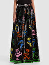 A+O X GRATEFUL DEAD TINA BALLGOWN SKIRT-ALICE + OLIVIA
