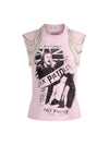 MICAH EMBELLISHED MUSCLE TANK-SEX PISTOLS-ALICE + OLIVIA