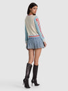 CAROLEE WOOL PRINTED PULLOVER-APPETITE FOR DESTRUCTION-ALICE + OLIVIA