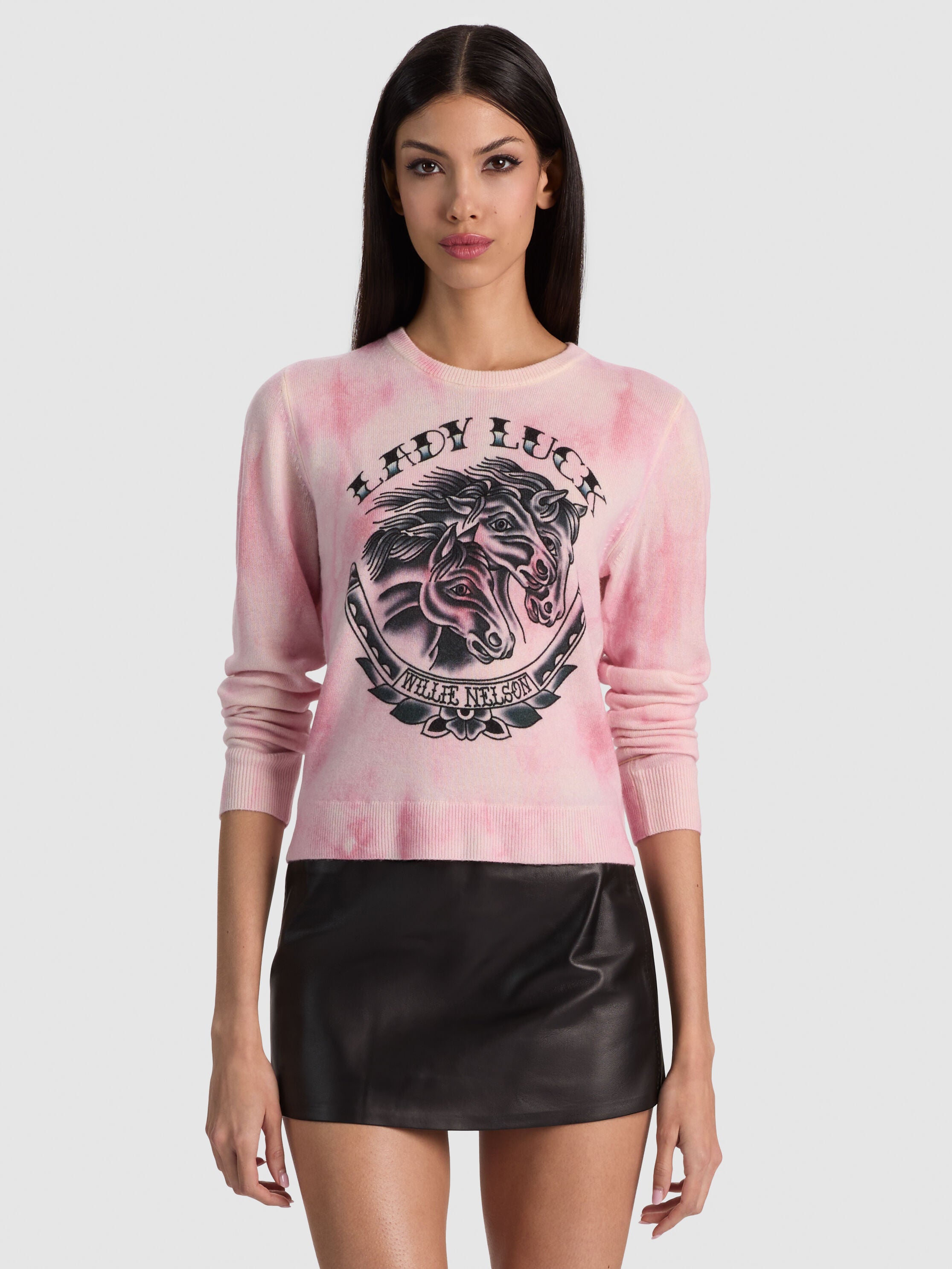 PULLOVER STAMPATO CAROLEE WOOL-ALICE + OLIVIA
