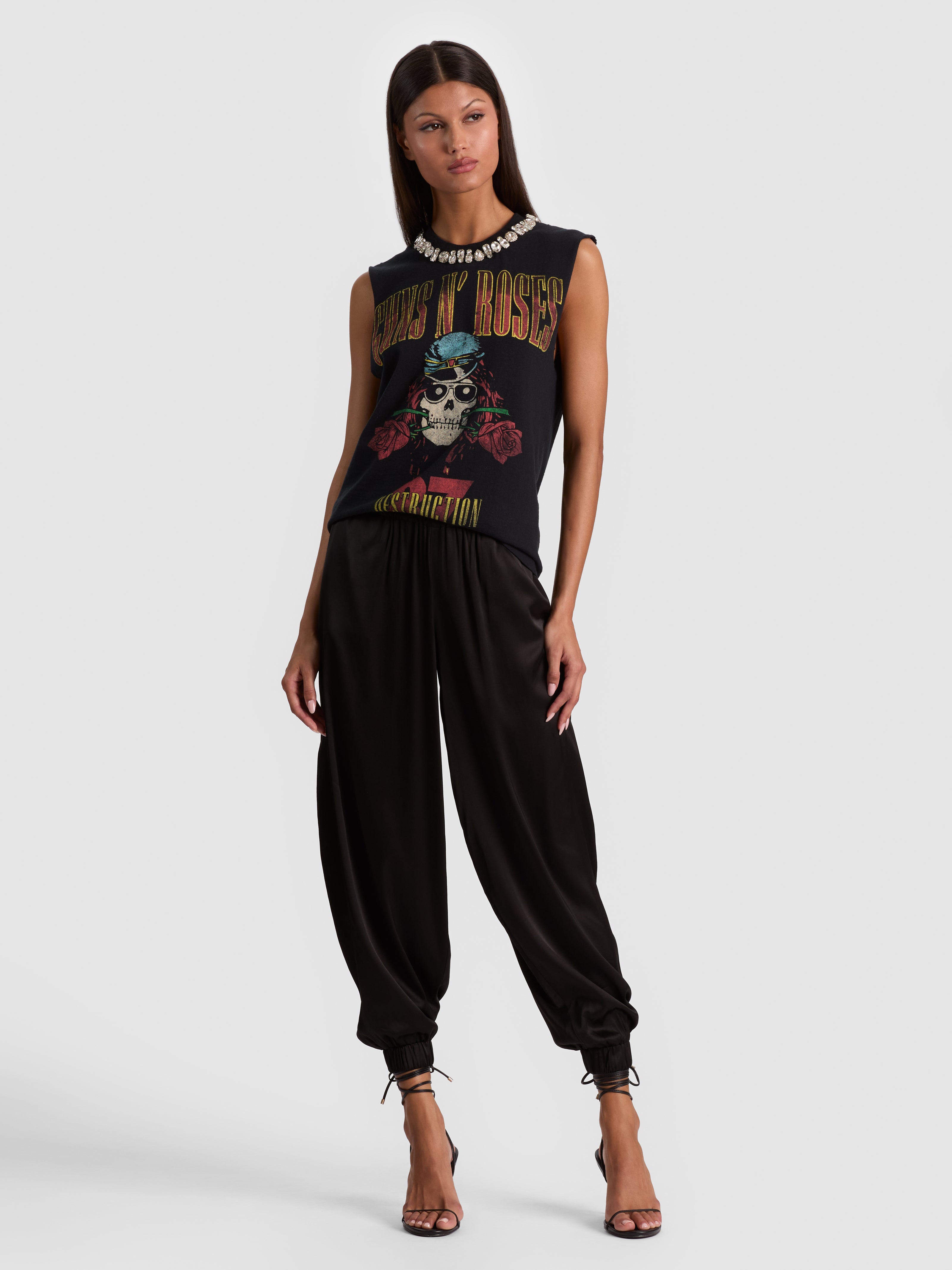 CANOTTA MICAH CON SPALLINE AMPIE DECORATE-ALICE + OLIVIA