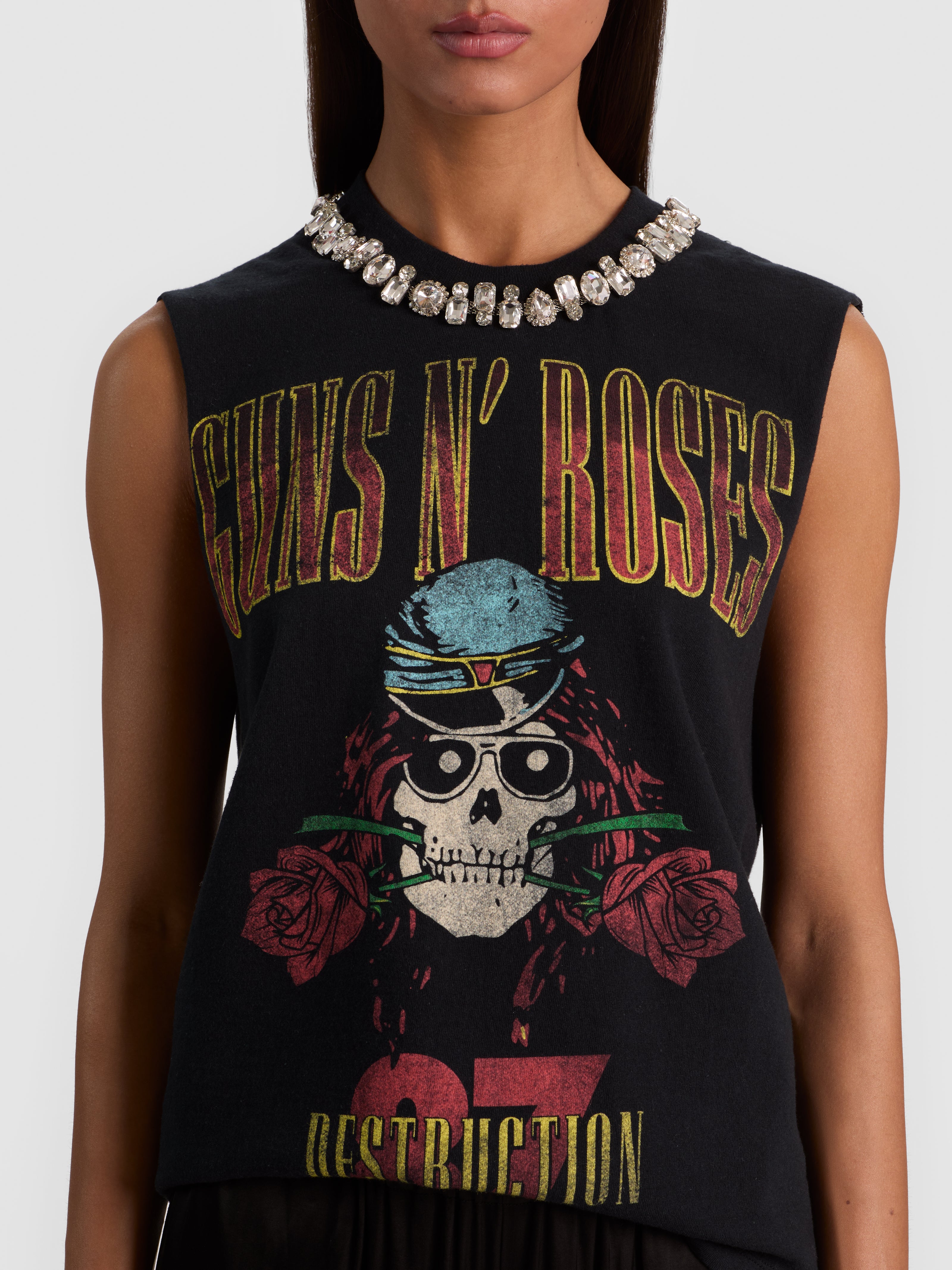CANOTTA MICAH CON SPALLINE AMPIE DECORATE-ALICE + OLIVIA