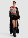 MAGLIETTA TESS DECORATA-ALICE + OLIVIA
