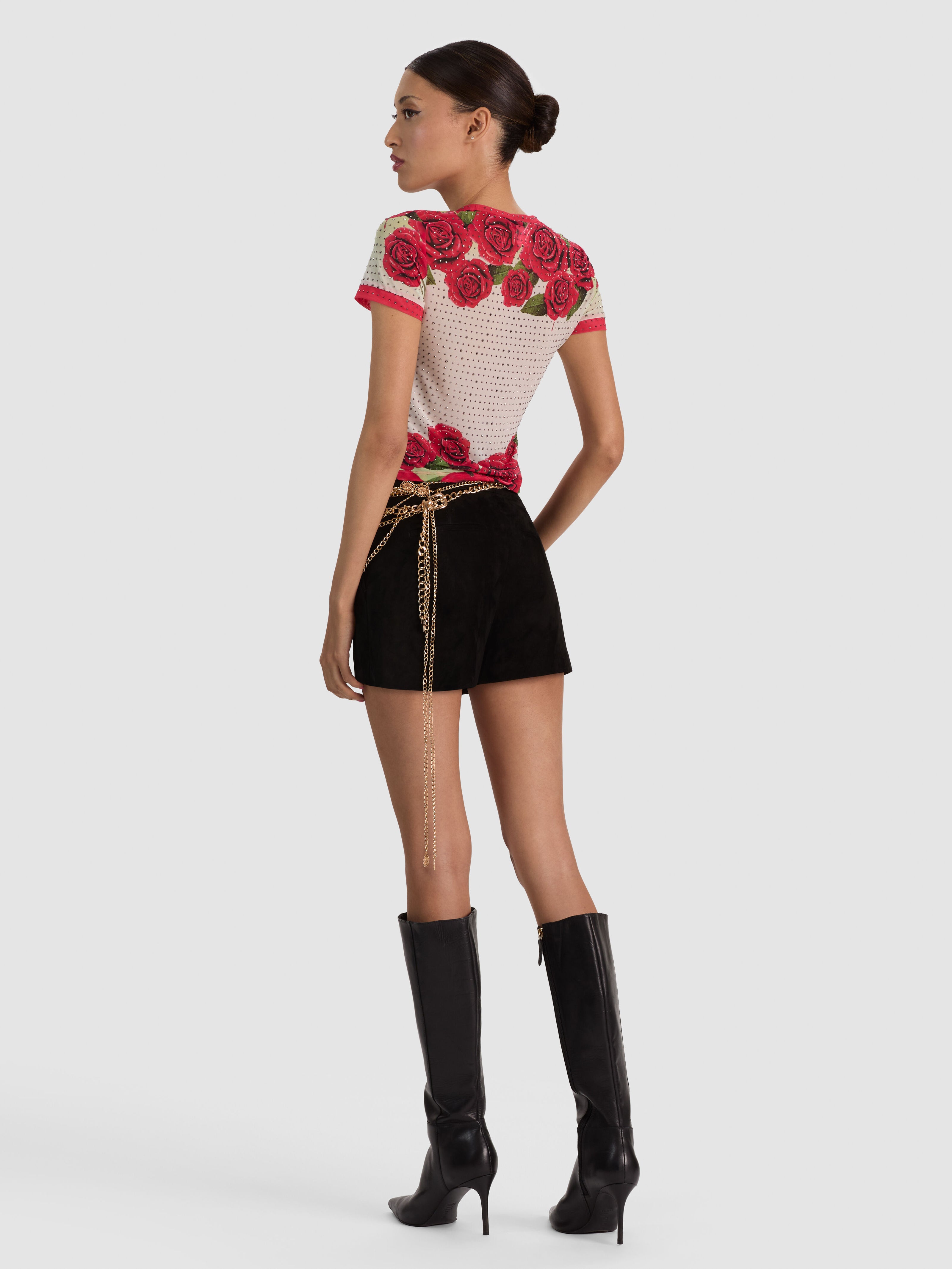MAGLIETTA TESS DECORATA-ALICE + OLIVIA