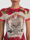 MAGLIETTA TESS DECORATA-ALICE + OLIVIA