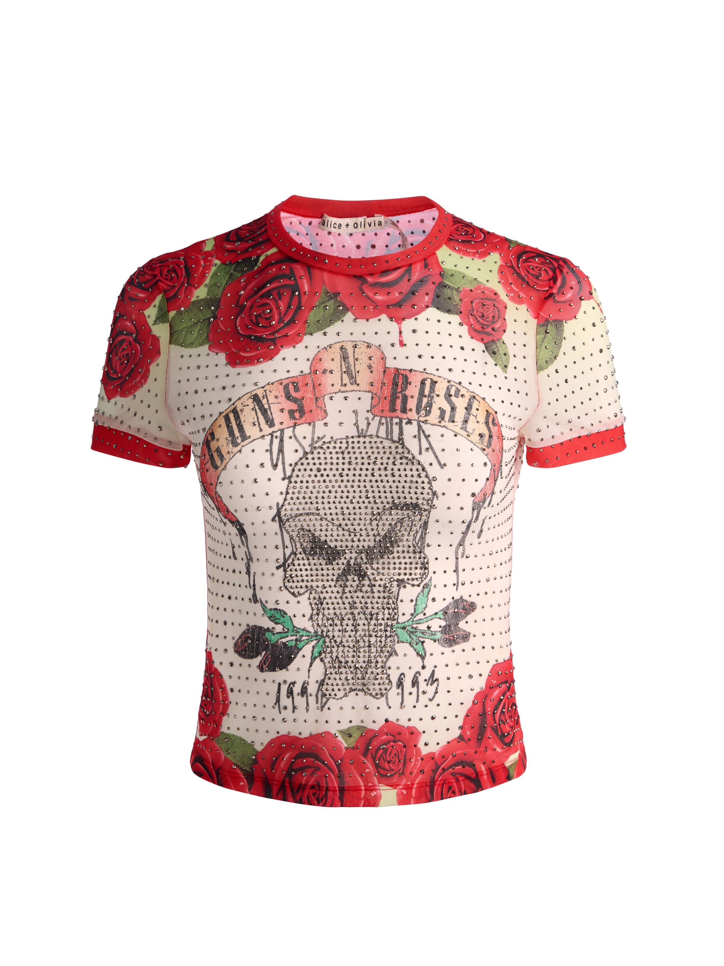 MAGLIETTA TESS DECORATA-ALICE + OLIVIA
