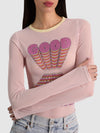 DELAINA EMBELLISHED TOP-GOOD VIBRATIONS-ALICE + OLIVIA
