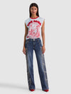 MAGLIETTA SENZA MANICHE CON SPALLINE IMBOTTITE MICAH-ALICE + OLIVIA
