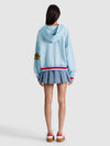 SUNNY EMBELLISHED CROPPED HOODIE-LICK ME-ALICE + OLIVIA
