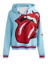 SUNNY EMBELLISHED CROPPED HOODIE-LICK ME-ALICE + OLIVIA