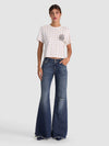 ALVERA STUDDED TEE-GUNS N ROSES-ALICE + OLIVIA