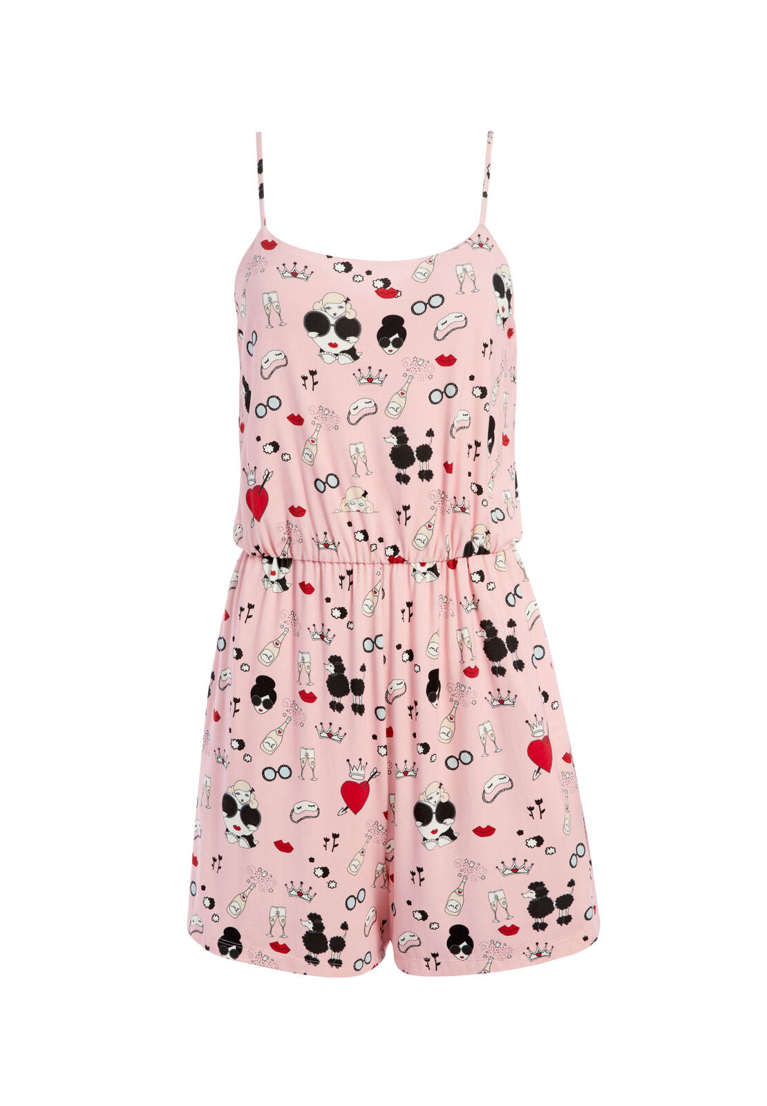 AO X MORGAN LANE CASSIA ROMPER-AO X MORGAN/PINK-ALICE + OLIVIA