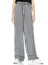 MEERA PIPED DRWSTRNG PJAMA PAN-STRIPE BLACK/SOFT WHITE-ALICE + OLIVIA