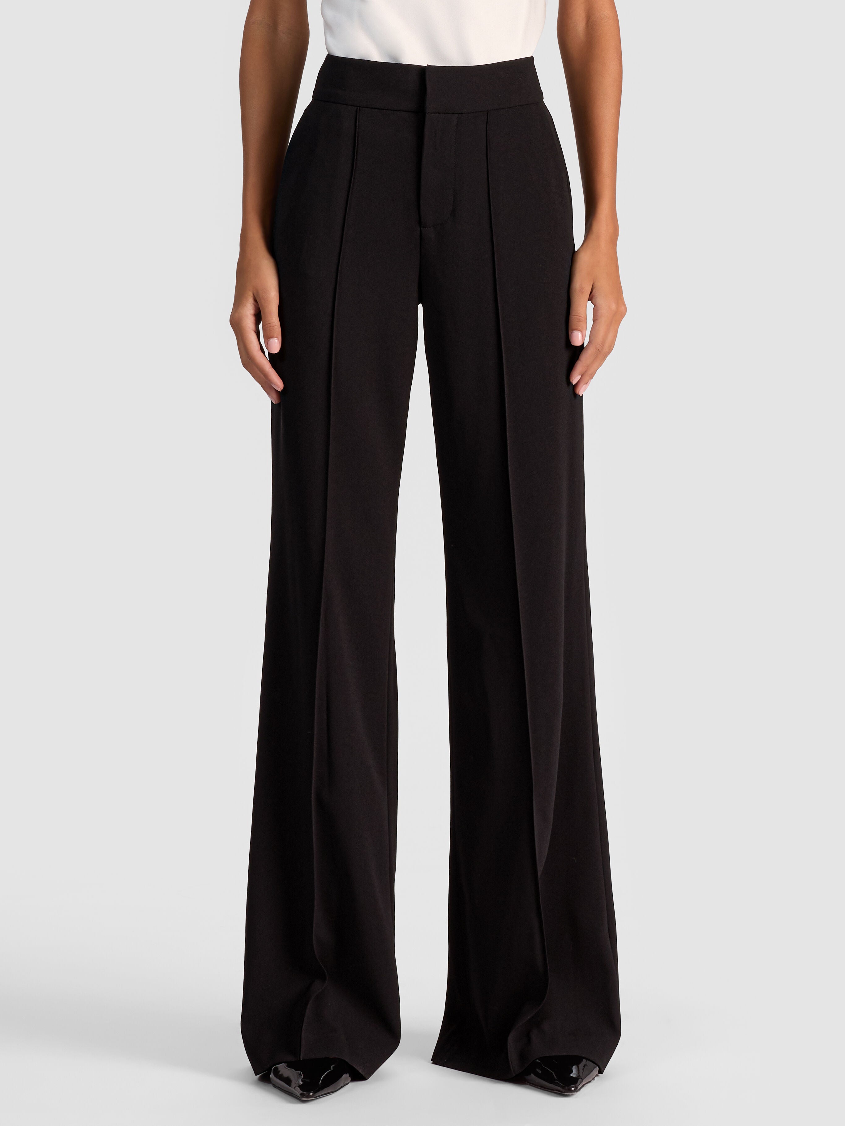 PANTALONI A GAMBA LARGA E VITA ALTA DYLAN-ALICE + OLIVIA