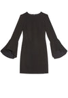 DORA ROBE AJUSTÉE AVEC DRS ET MANCHES TROMPETTE-ALICE + OLIVIA