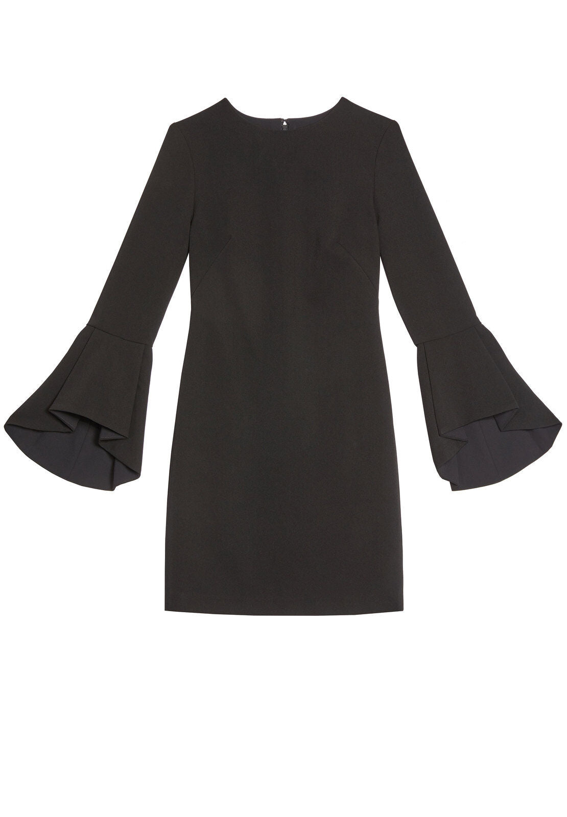 DORA ROBE AJUSTÉE AVEC DRS ET MANCHES TROMPETTE-ALICE + OLIVIA