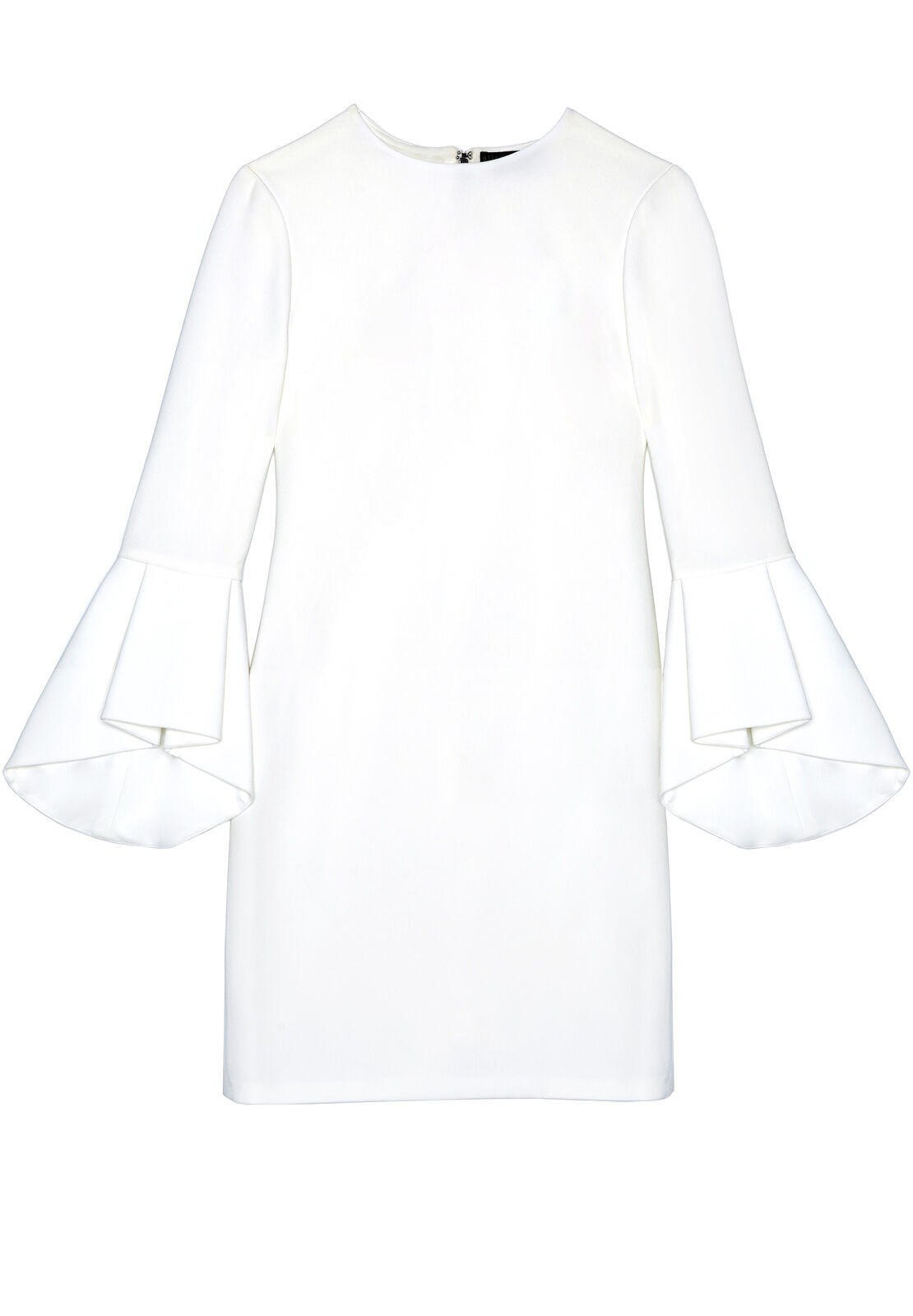 DORA ROBE AJUSTÉE AVEC DRS ET MANCHES TROMPETTE-ALICE + OLIVIA