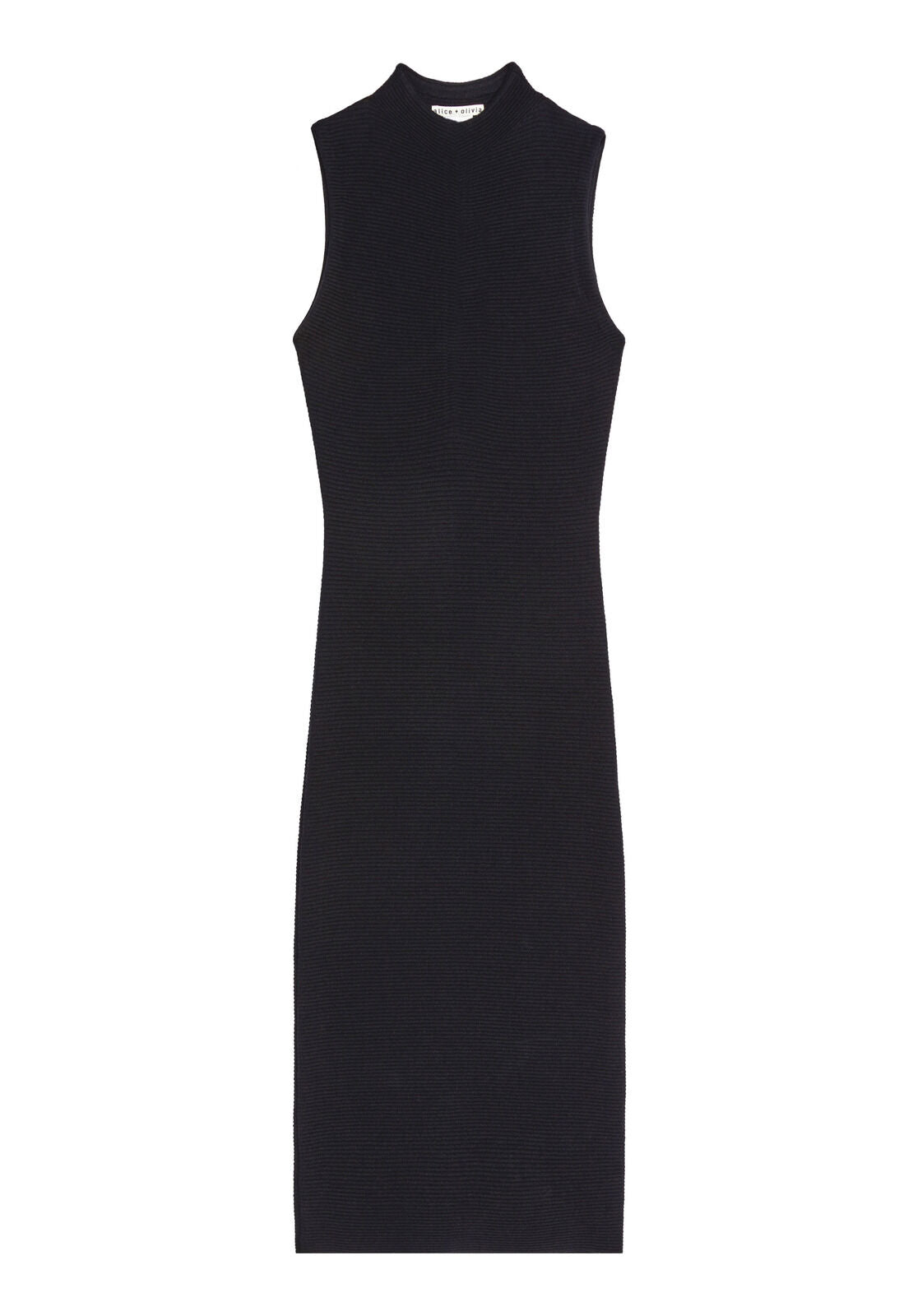 ROBE SANS MANCHES COL MONTANT ZIPPÉ HANA BK