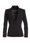 STRAYER FITTED BLAZER-Black-ALICE + OLIVIA