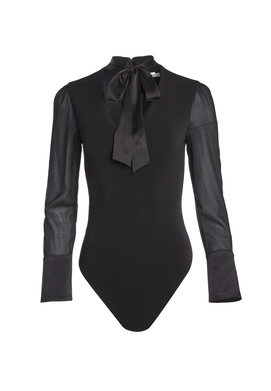 CABELLA V NK BODYSUIT W TIE