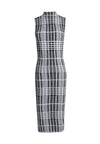 Robe sans manches à col montant zippé HANA BK-ALICE + OLIVIA