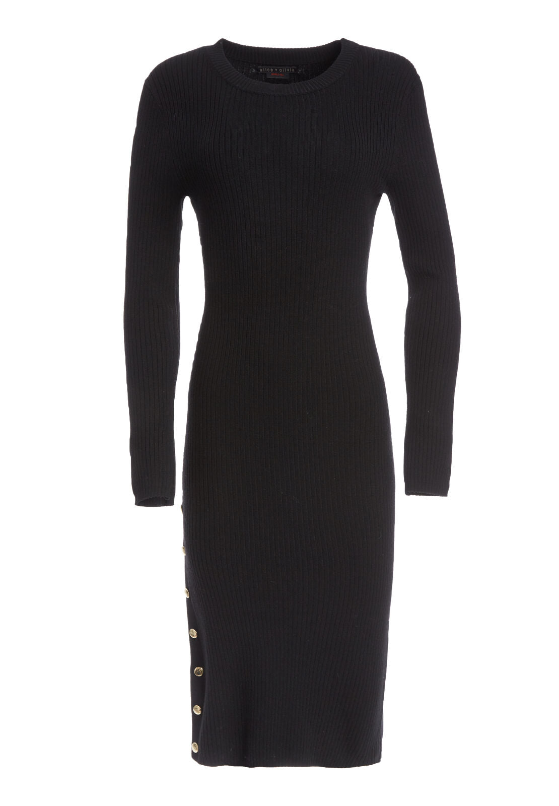 ROBE PULL SELENA LS À FENTE LATÉRALE-ALICE + OLIVIA