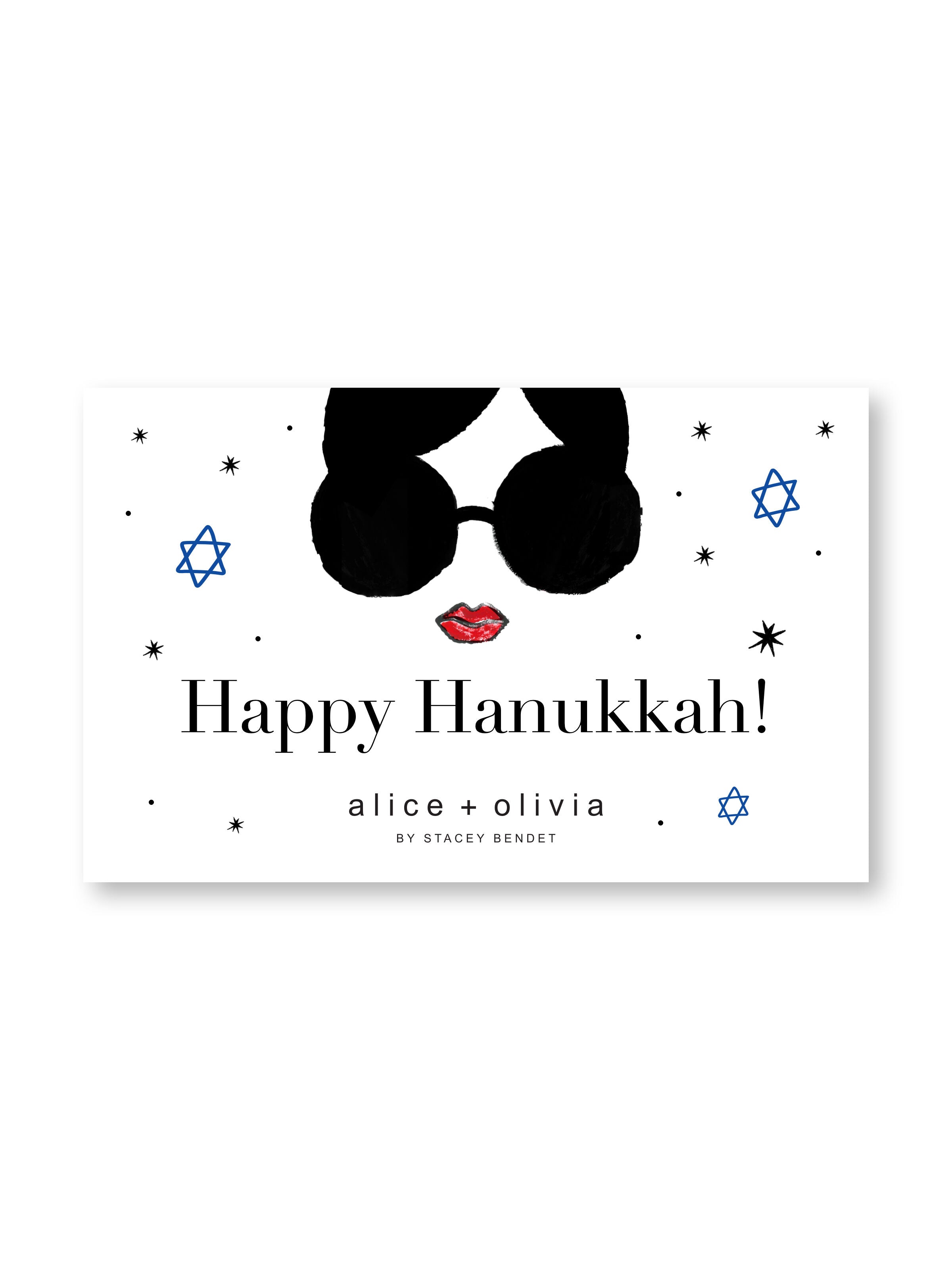 HAPPY HANUKKAH E-GIFT CARD-ALICE + OLIVIA