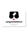 CONGRATULATIONS E-GIFT CARD-ALICE + OLIVIA
