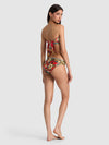 A+O X PQ SWIM AUBREE REVERSIBLE SCALLOPED FULL BOTTOM-GARDEN VISTA CANDY APPLE-ALICE + OLIVIA