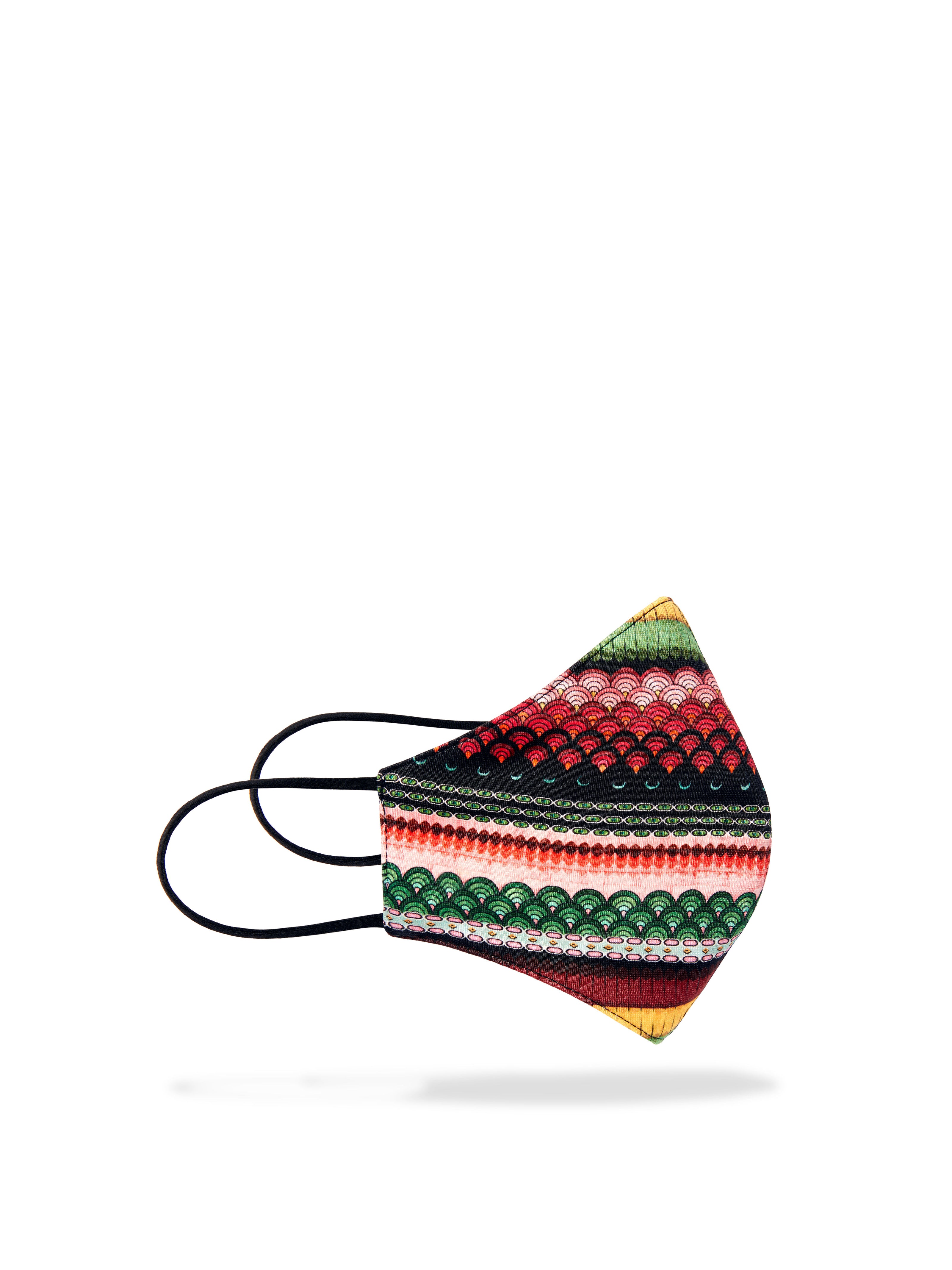 ABBI STRUCTURED FACE MASK-BEACHSIDE TIE DYE-ALICE + OLIVIA