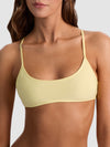 A+O X PQ SWIM SPORTY BIKINI TOP- GOLDEN COAST-GOLDEN COAST-ALICE + OLIVIA