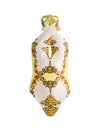 A+O X PQ SWIM CROSS FRONT ONE PIECE-GOLDEN COAST-ALICE + OLIVIA