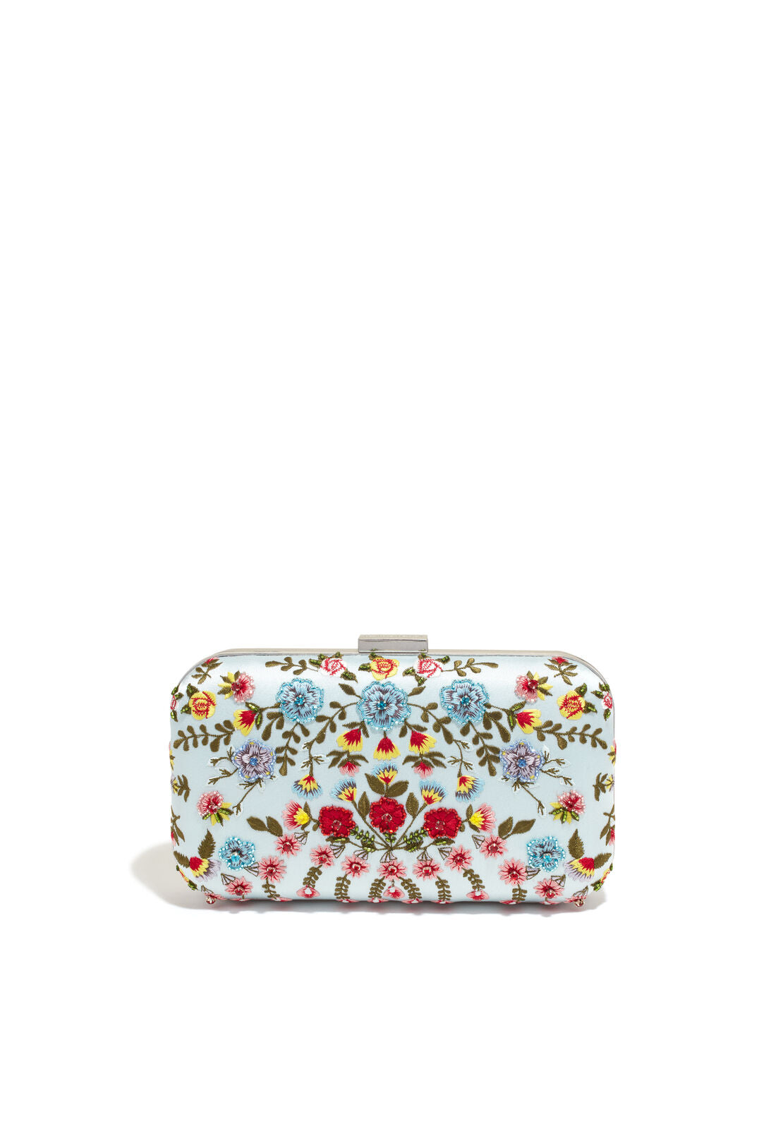 EMBELLISHED SHIRLEY CLUTCH-BLACK/WHITE-ALICE + OLIVIA