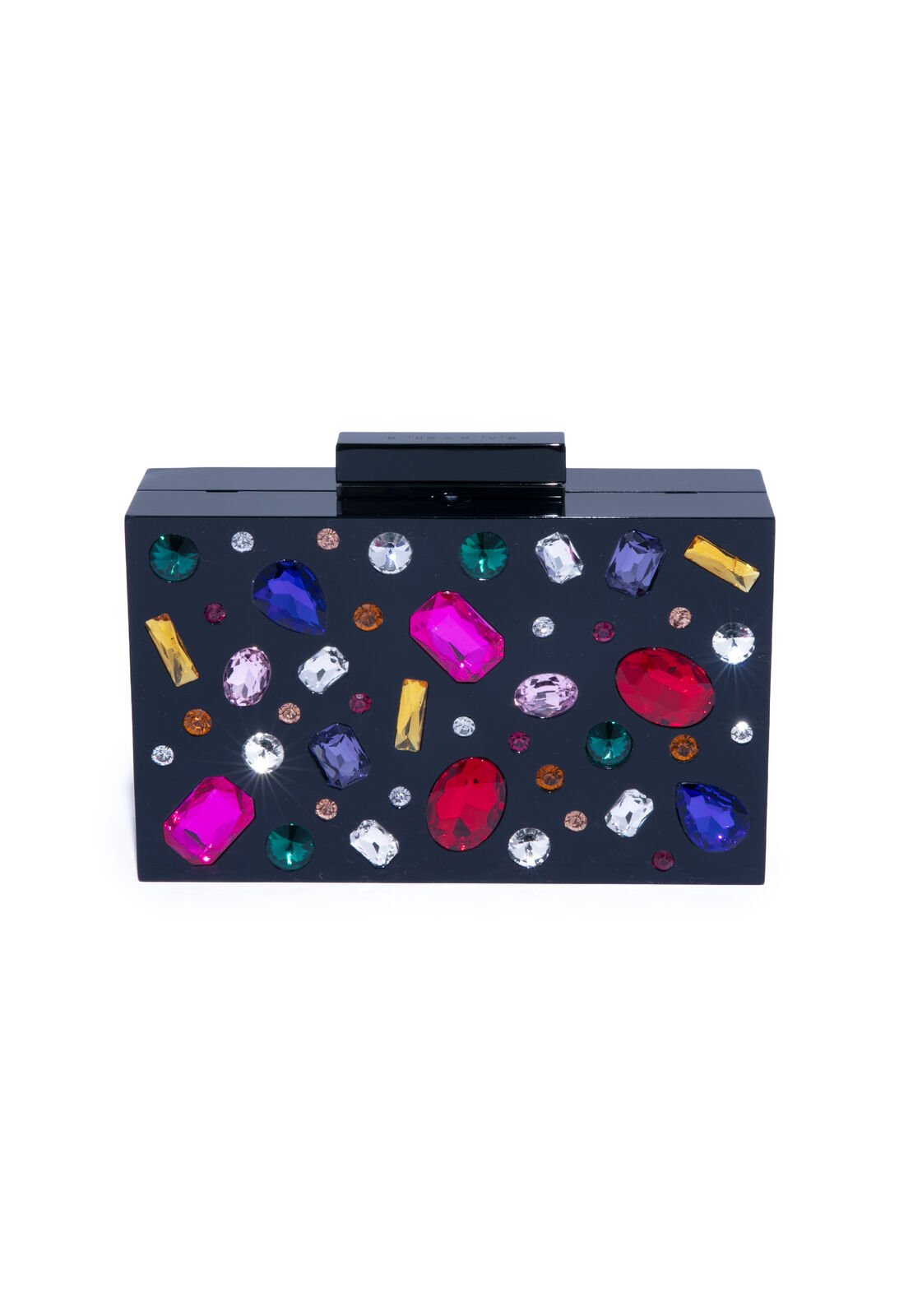 POCHETTE EN LUCITE À GROS CAILLOUX
