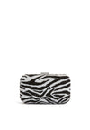 EMBELLISHED SHIRLEY CLUTCH-BLACK/WHITE-ALICE + OLIVIA